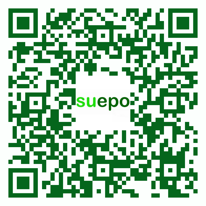 QR code for the SUEPO App on iOS